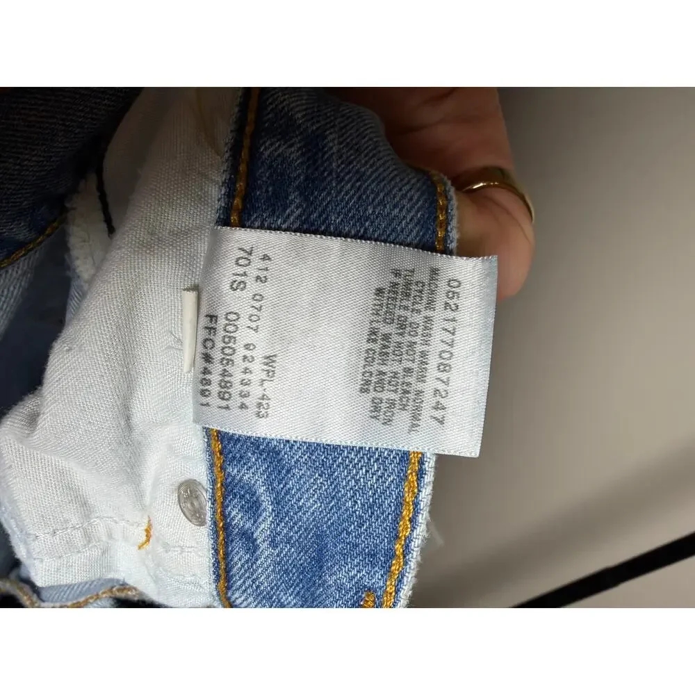 Levi's 505 Vintage W31 L32 100% Cotton